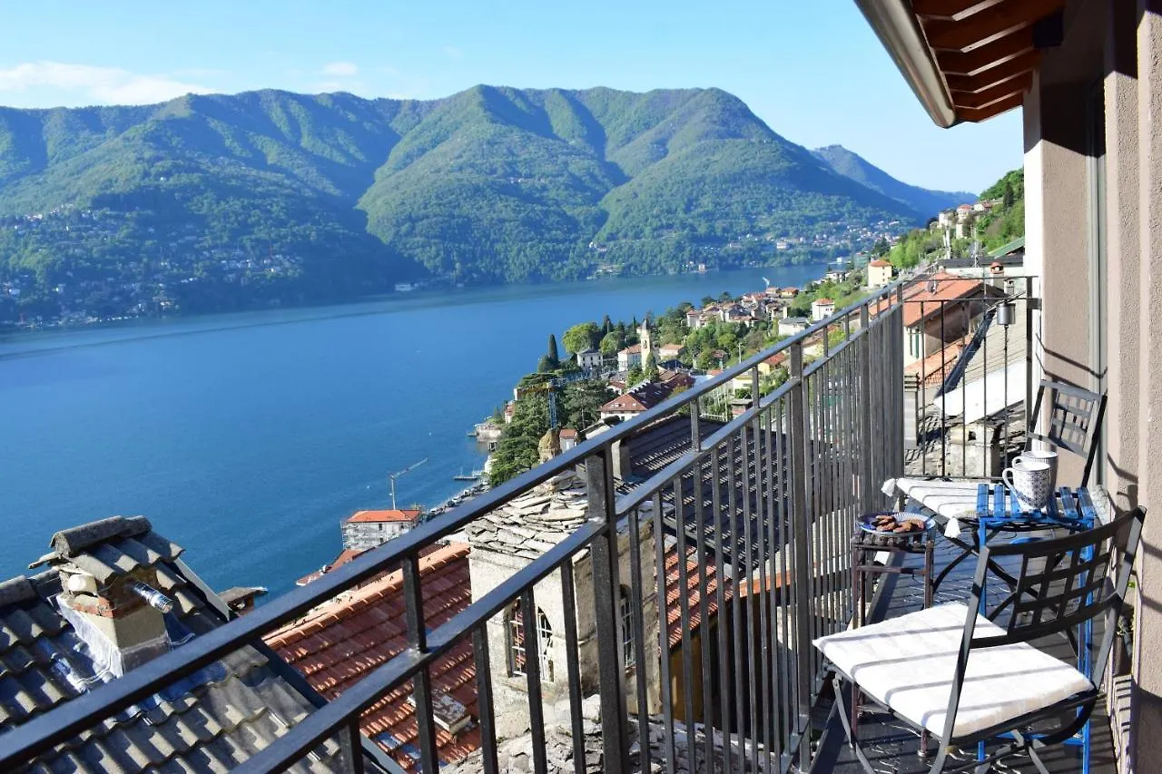 Romantic Home Stone With Amazing View Lake Of Como And Oleandra Laglio
