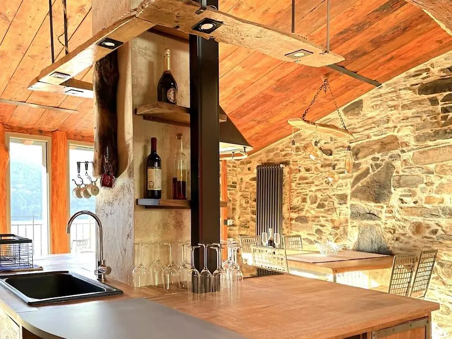Holiday home Romantic Home Stone With Amazing View Lake Of Como And Oleandra Laglio
